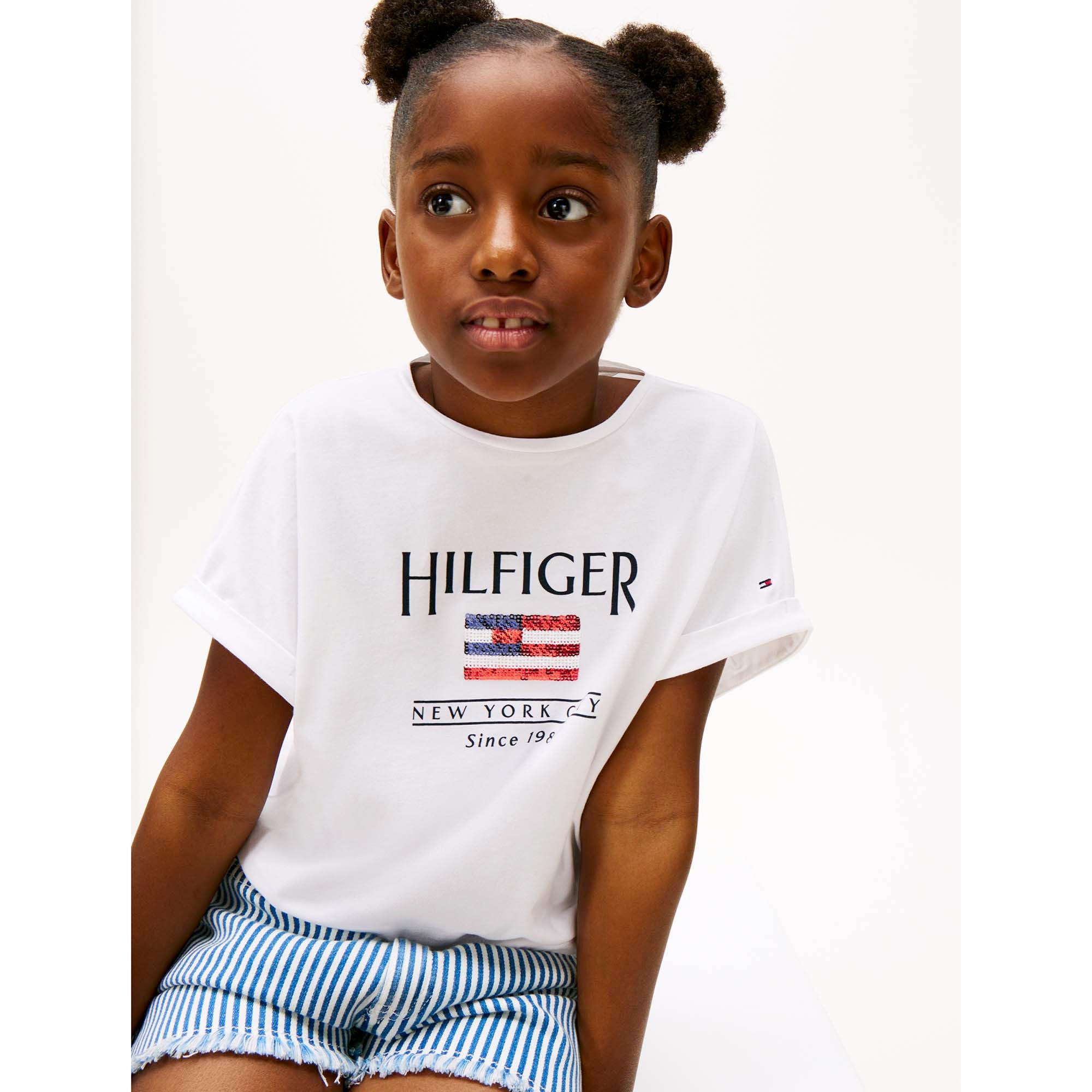 HILFIGER_SEQUINS_FLAG_TEE_SS_THKG0KG08525T_YBR_Image_5